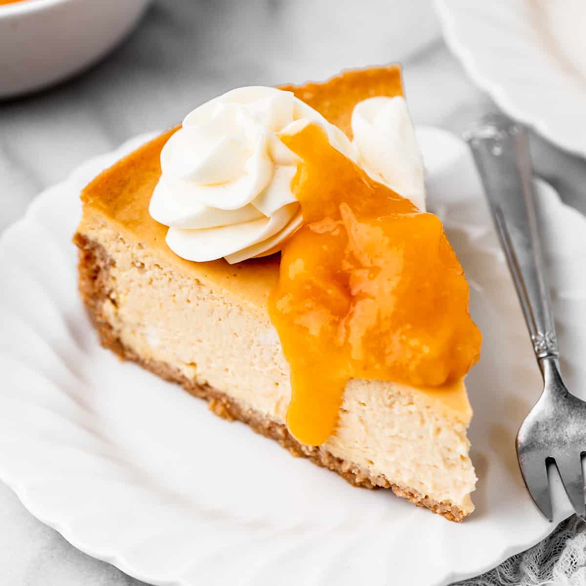 Peach Cheesecake